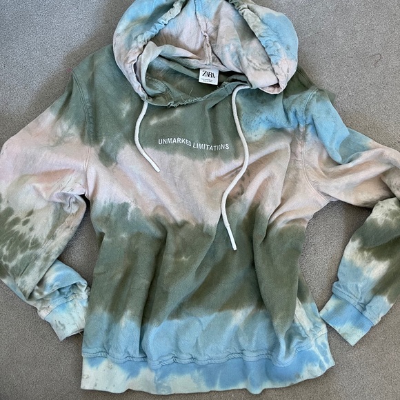 Zara Tops - Zara Tie Dye Hoodie